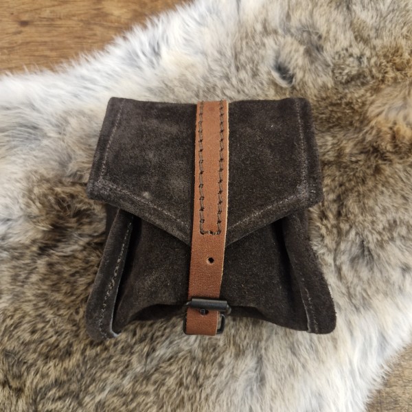 LARP Gürteltasche aus Rauleder