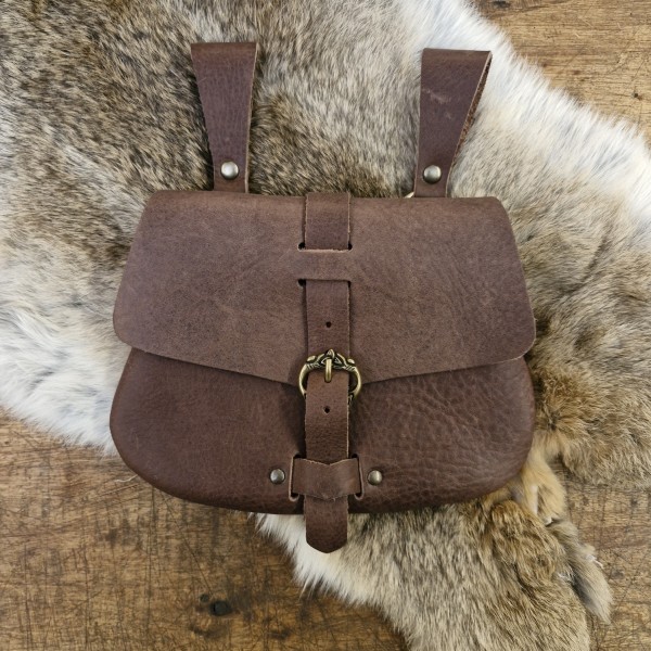 Wikinger Gürteltasche Ragnar aus Leder