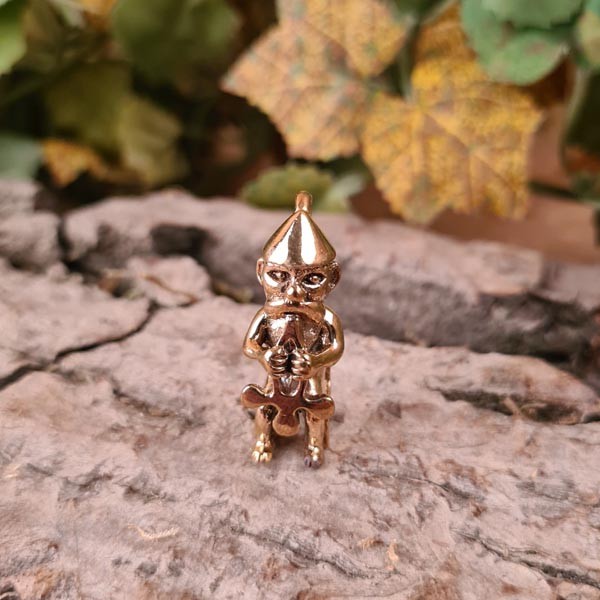 Wikinger Amulett Thor auf Thron - Replik