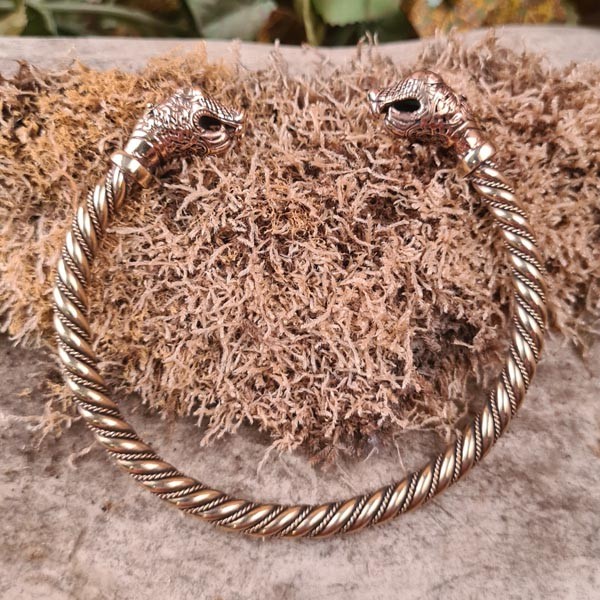 Wikinger Eidring Oseberg aus Bronze - Einzelstück