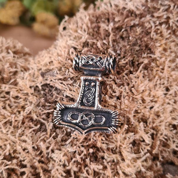 Thorshammer Asgard aus Bronze