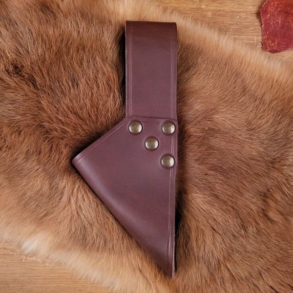 Mittelalter Schwerthalter aus Leder
