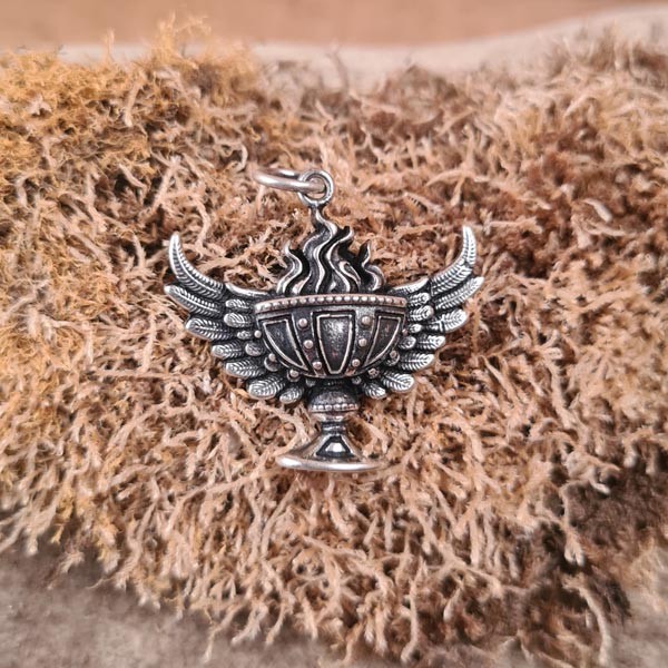 Amulett Heiliger Gral aus Silber