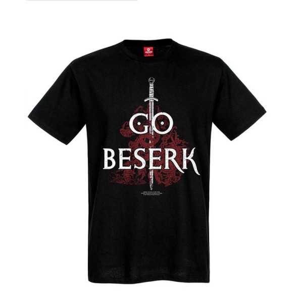 Vikings Valhalla Go Beserk T-Shirt schwarz