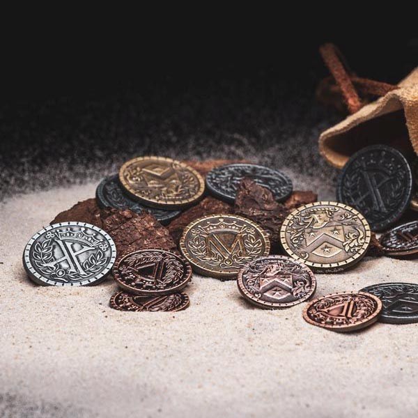LARP Münzen Set Mittelalter