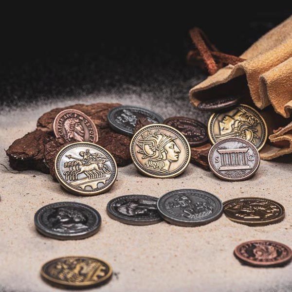LARP Münzen Set Römer