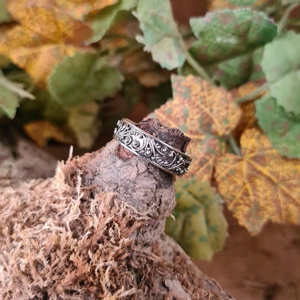 Elfenring Ornamente aus Silber