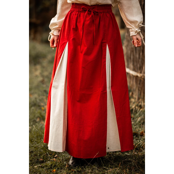 LARP Rock mit Keile zweifarbig