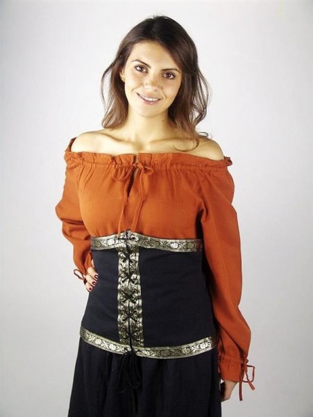 Mittelalter Miedergürtel mit Bordüre