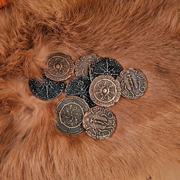 LARP Münzen Set Kultisten