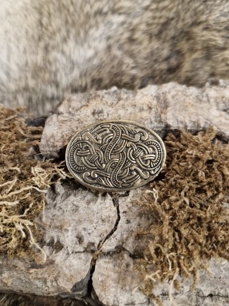 Wikinger Griffabschluss/Endstück im Mammen Stil aus Bronze für DIY Messerbau