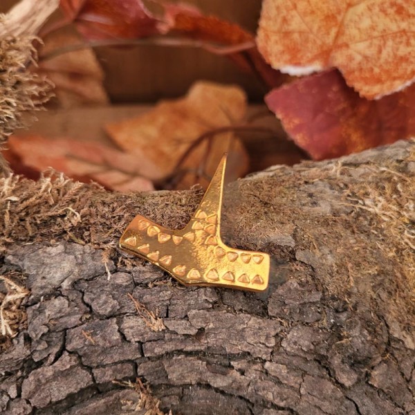Wikinger Mjölnir Danmark - Replik vergoldet