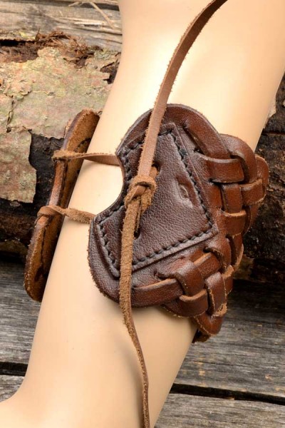 Mittelalter Armband Abenteurer aus Leder