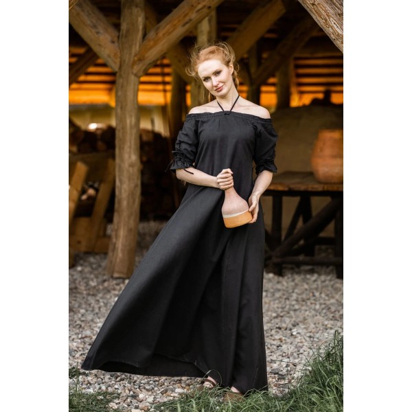 Mittelalter Sommerkleid kurzarm