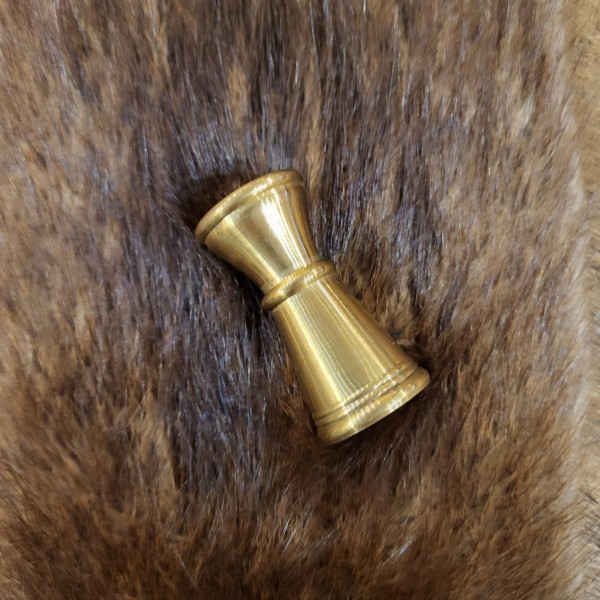 Mundstück für Rufhorn aus Messing