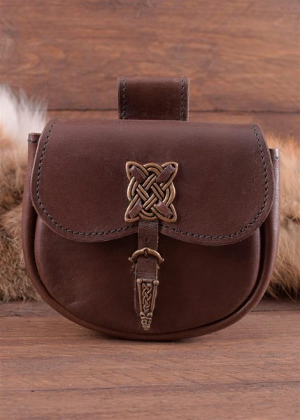 Mittelalter Gürteltasche Eron aus Leder