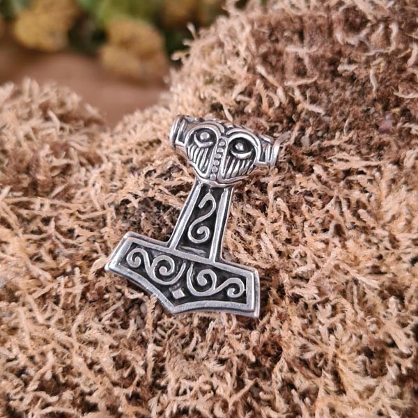 Wikinger Thorshammer Baldur aus Silber