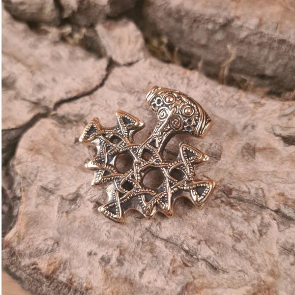 Kleines Amulett Hiddensee aus Bronze