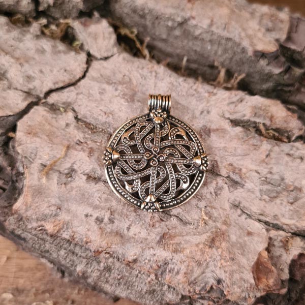 Wikinger Amulett Vestfold im Borre-Stil aus Bronze - Replik