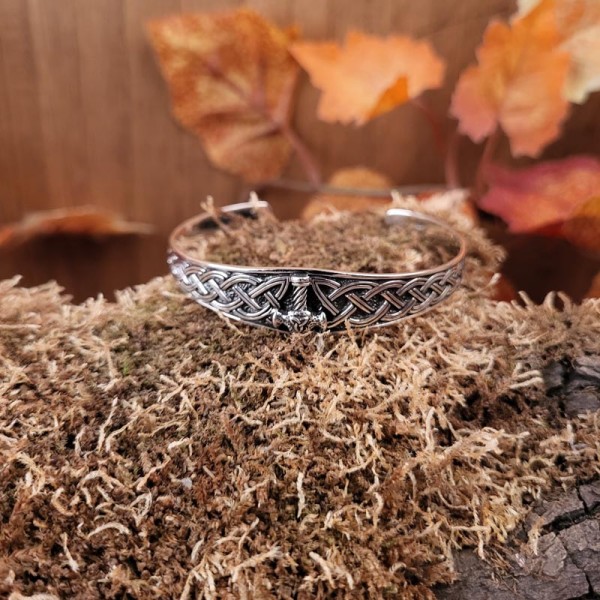 Schwertmaid Armreif Thorshammer aus Silber