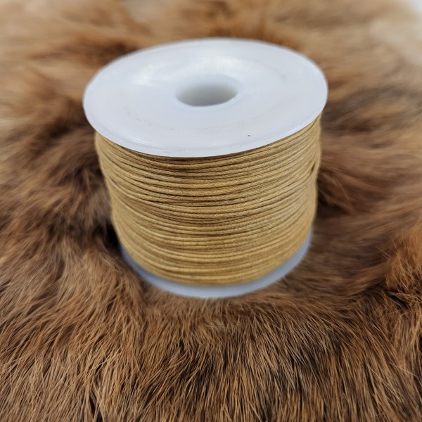 Sattlergarn für DIY Handnähen aus Baumwolle 0,7 mm 100m Rolle