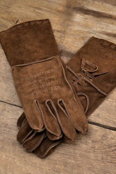 Renaissance Handschuhe aus Leder