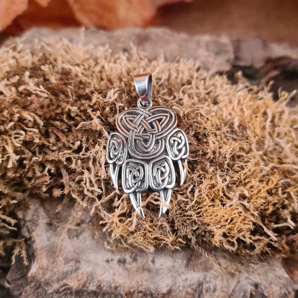 Anhänger Wolfsklaue aus Silber