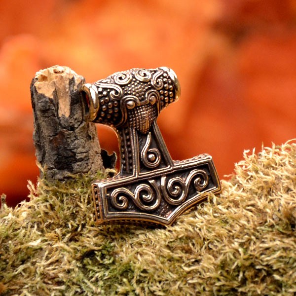 Thorshammer Einherjer aus Bronze