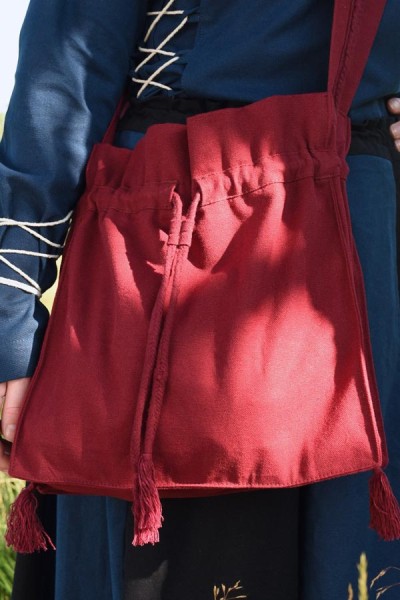 Mittelalter Pilgertasche aus Segeltuch