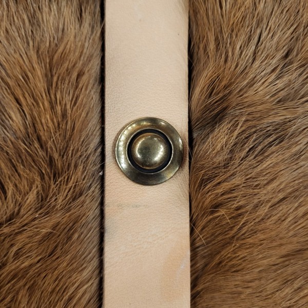 Mittelalter Zierniete Buckler für 2 cm Riemen