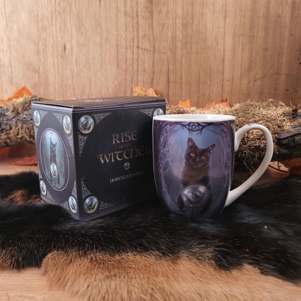 Lisa Parker Aufstieg der Hexen Katze Tasse