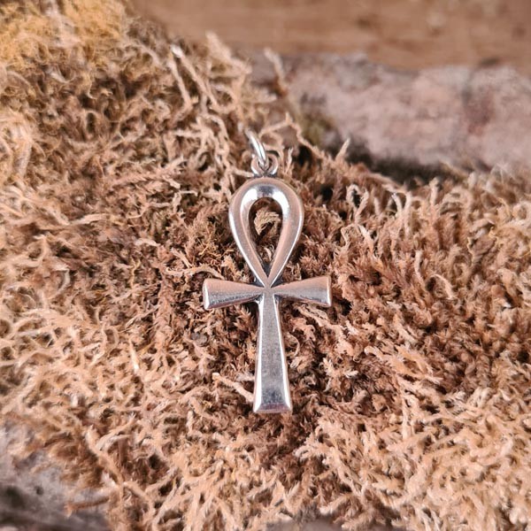 Antikes Amulett Anch aus Silber