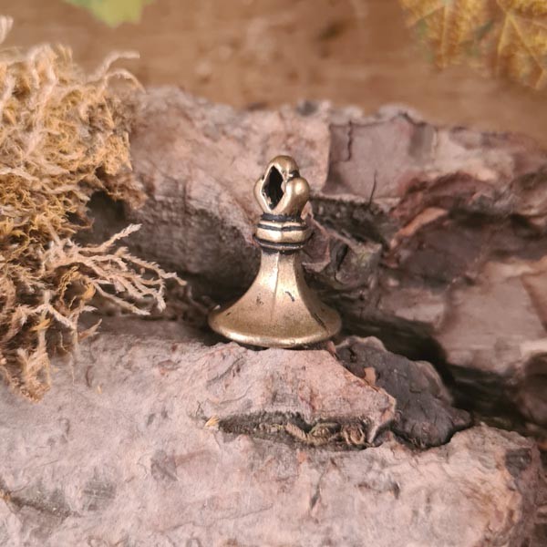 Mittelalter Anhänger Siegel aus Bronze