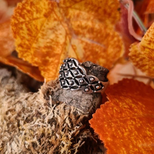 Wikinger Prunkring aus Silber