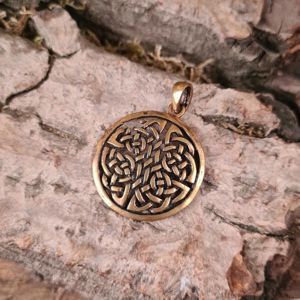 Amulett Keltenschild aus Bronze