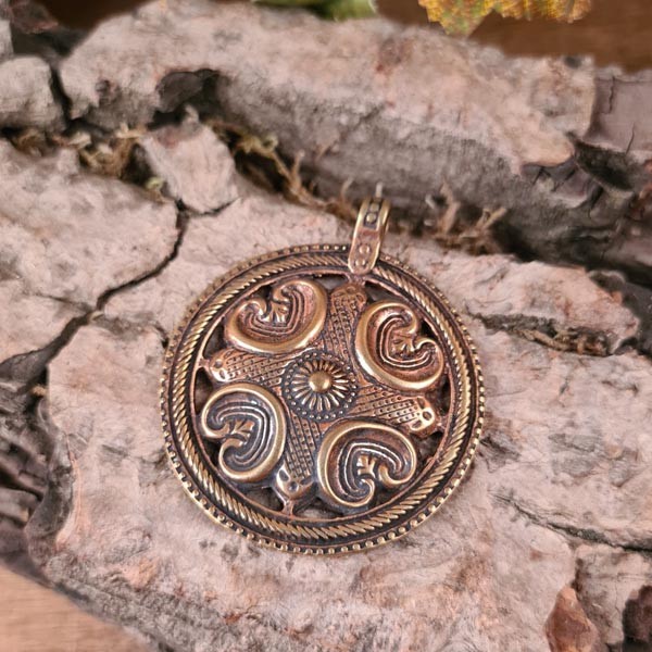 Frühmittelalter Amulett aus Bronze