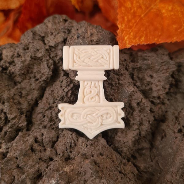 Thorshammer Magnus aus Knochen