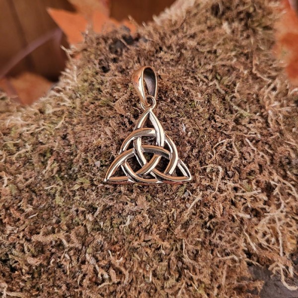 Bronze Amulett Taliesin Knoten