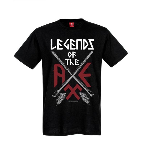 Vikings Valhalla T-Shirt Legends Of The Axe schwarz