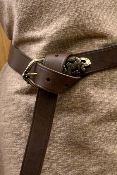 Wikinger Prachtgürtel Baldur aus Leder