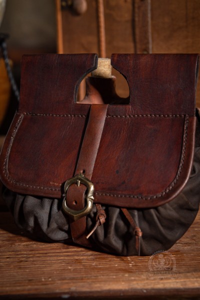 Ledertasche Galton für den Gürtel