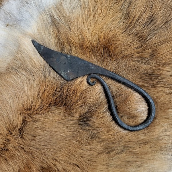 Kurze Mittelalter Gebrauchsmesser - handgeschmiedet