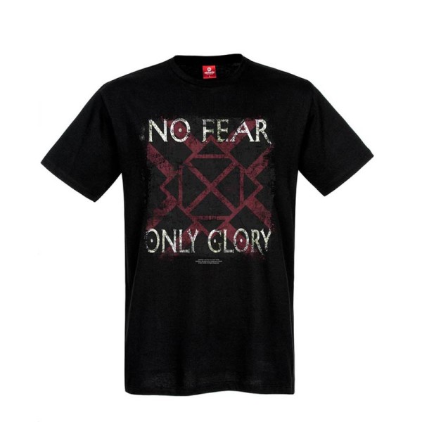 Vikings Valhalla T-Shirt No Fear Only Glory schwarz