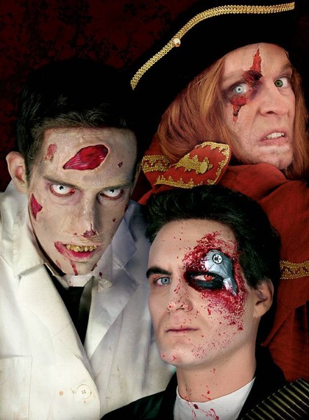 Wunden Profi Make-Up für LARP Halloween und Fasching