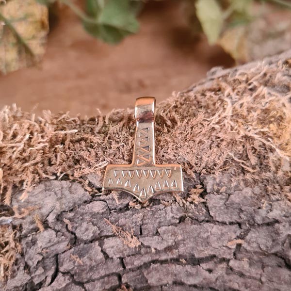 Wikinger Thorhammer Valse aus Bronze - Replik